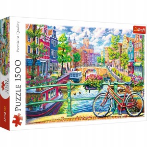 TREFL PUZZLE 1500 el. KANAŁ AMSTERDAMSKI 26149
