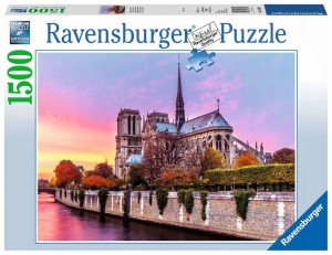 RAVENSBURGER PUZZLE 1500 el. Notre Dame 163458