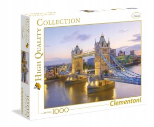 Puzzle CLEMENTONI 1000 el. Tower Bridge 39022