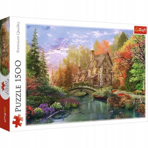 TREFL PUZZLE 1500 el. Chatka nad jeziorem 26136