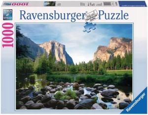 RAVENSBURGER PUZZLE 1000 el.Park narodowy Yosemite