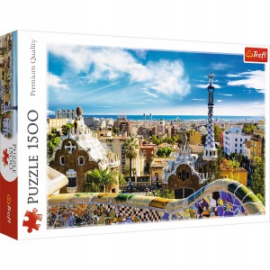 TREFL PUZZLE 1500 el. Park Güell Barcelona 26147