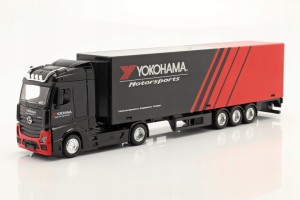 BBURAGO Mercedes Actros Gigaspace z Naczepą 1:43
