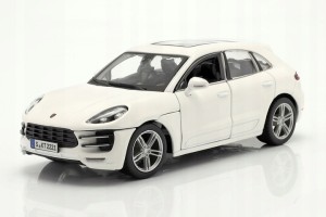 BBURAGO MODEL PORSCHE MACAN BIAŁY 1:24