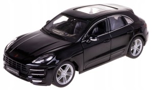 BBURAGO MODEL PORSCHE MACAN CZARNY 1:24