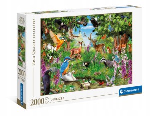 Puzzle 2000 HQ Fantastyczny las 32566 Clementoni