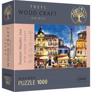 Puzzle drewniane 1000 el - Francuska uliczka 20142