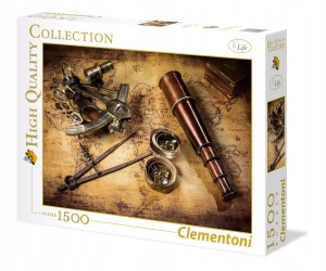 PUZZLE CLEMENTONI 1500 el. Course to the treasure