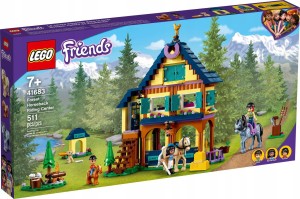 Lego Friends 41683 Leśne centrum jeździeckie 