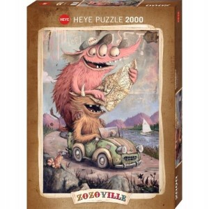 Puzzle HEYE 2000 el. Czas na wycieczkę 29938