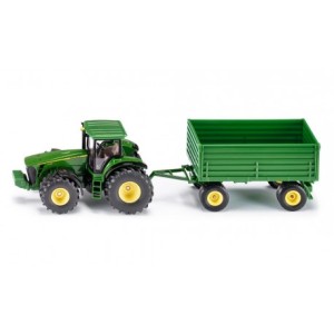 Siku 1953 Traktor John Deere 8430 z przyczepą 1:50
