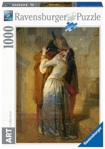 RAVENSBURGER PUZZLE 1000 el. POCAŁUNEK - HAYEZ