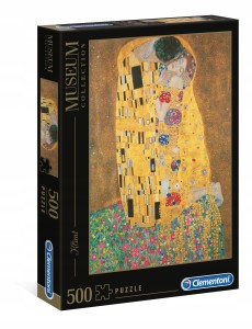 Puzzle CLEMENTONI 500 el. KLIMT: POCAŁUNEK 35060