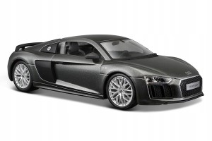 Model MAISTO AUDI R8 V10 PLUS GRAFITOWY 1:24