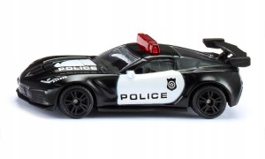 SIKU 1545 Chevrolet Corvette ZR1 POLICE USA