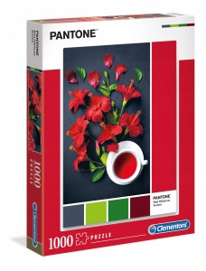 CLEMENTONI 1000 el. Pantone Red Hibiscus Aroma 39494