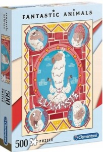 CLEMENTONI PUZZLE 500 el. LAMA 35069
