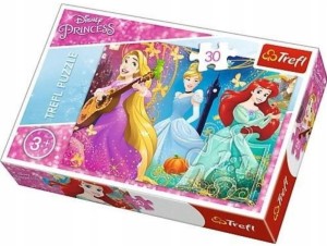 Trefl Puzzle 30 el Princess Księżniczki 18234