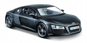 Model MAISTO SP. EDITION AUDI R8 CZARNY MAT 1:24