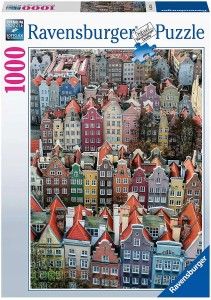 RAVENSBURGER PUZZLE 1000 el. Polskie miasto 167265
