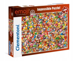 Puzzle CLEMENTONI 1000 el. IMPOSSIBLE EMOJI 39388