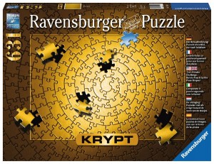RAVENSBURGER PUZZLE 631 el. KRYPT ZŁOTY