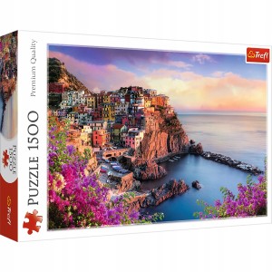TREFL PUZZLE 1500 el. Widok na miasteczko Manarola