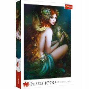 TREFL PUZZLE 1000 el. Przyjaciółka smoków 10592