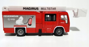 SIKU 1749 Magirus MultiStar TLF z masztem i koszem