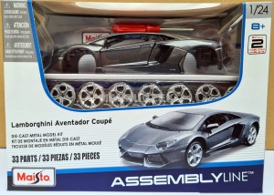 MAISTO model 39234 Lamborghini Aventador Coupe do składania 1:24