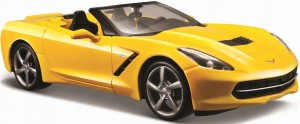 Model MAISTO 2014 CORVETTE STINGRAY ŻÓŁTY 1:24