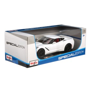 Model MAISTO 2014 CORVETTE STINGRAY BIAŁY 1:24