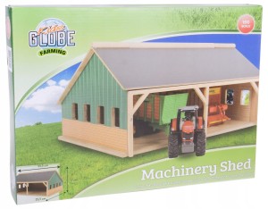 Kids Globe 610047 HANGAR na TRAKTORY SIKU 1:50