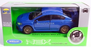 WELLY MODEL SUBARU IMPREZA WRX STI 1:34