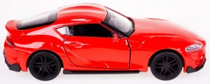 WELLY MODEL TOYOTA SUPRA CZERWONA 1:34