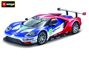 BBURAGO model  2017 FORD GT Race Car LE MANS #67