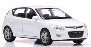 WELLY MODEL HYUNDAI i30 (2009) biały 1:34