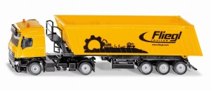 SIKU 3537 CIĘŻARÓWKA MERCEDES + WANNA FLIEGL 1:50