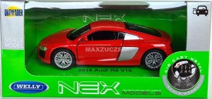 WELLY MODEL 2016 AUDI R8 V10 1:34