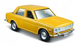 Model 31518 Maisto 1971 Datsun 510 żółty 1:24