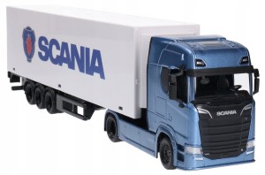 BBURAGO Ciężarówka TIR SCANIA 770S z naczepą 1:43