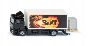 Siku 1997 Ciężarówka MAN z nadwoziem furgonowym i burtą 1:50