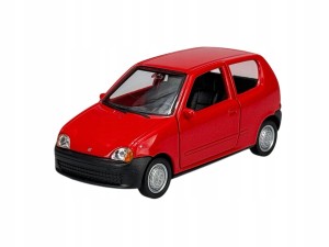 WELLY model FIAT SEICENTO CZERWONY 1:34