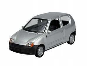 WELLY model FIAT SEICENTO SREBRNY 1:34
