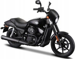 Maisto model motor 2015 Harley-Dawidson Street 750 czarny matt 1:18