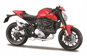 MAISTO 39323 model motor Ducati Monster Plus 2021 1:18