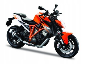 Maisto 32710 model motor KTM 1290 Super Duke R z podstawką 1:12