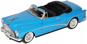 Welly model 1953 Buick Skylark Niebieski 1:24 kabriolet