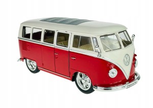 WELLY model 1963 VW VOLKSWAGEN T1 BUS 1:24