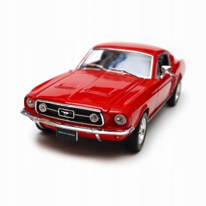 Welly model 1967 Ford Mustang GT 1:24 czerwony
